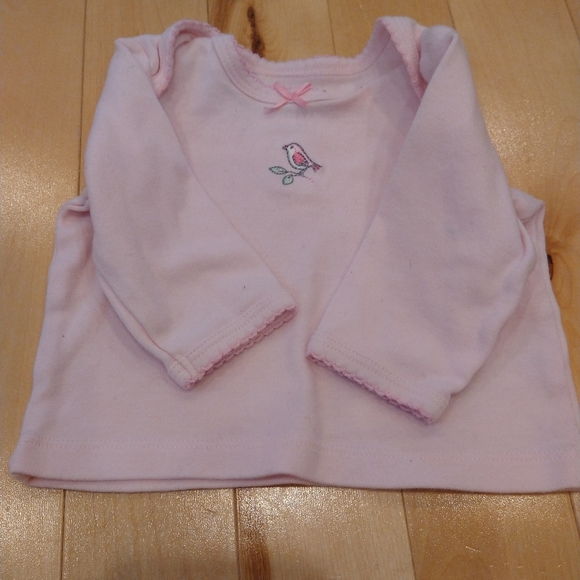 4/20$3m little me pink long sleeves t-shirt - Picture 2 of 5